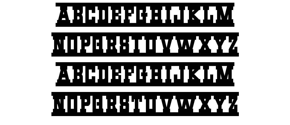 Western_Rail font specimens