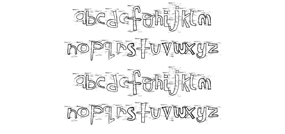 WesternClown font specimens