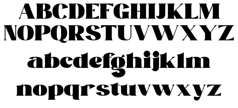 Westlake font specimens