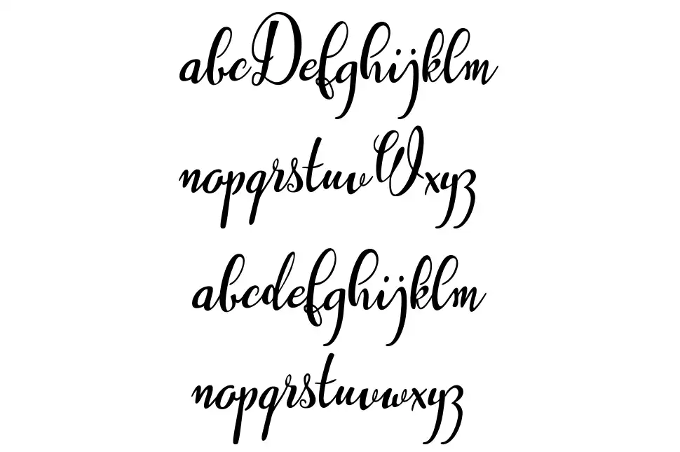 Westylerfont specimens