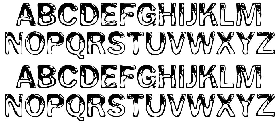 WetPet-Regular font specimens