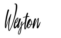 Weyton font