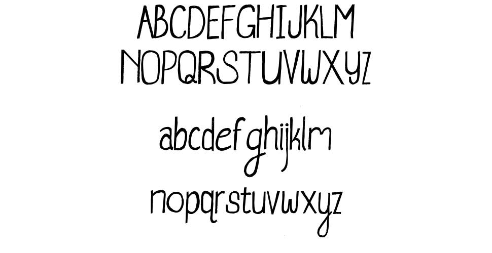 Whale Watching font specimens