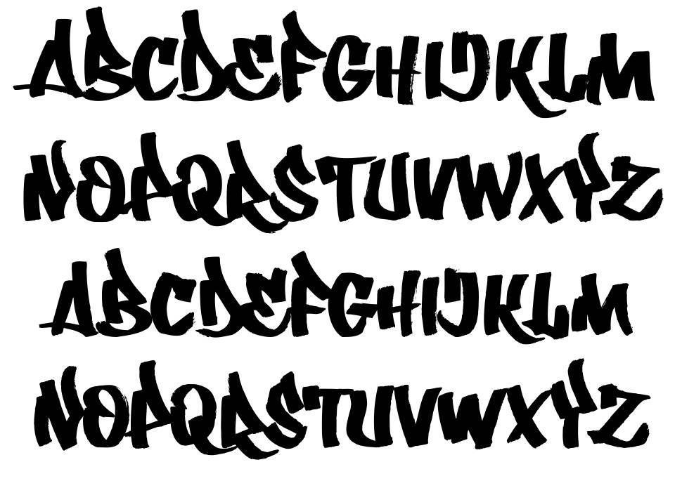 Whatka font specimens