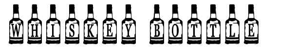 Whiskey Bottle 字形