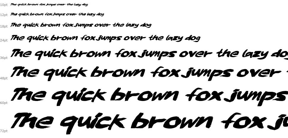 Whisky Lickers font Şelale