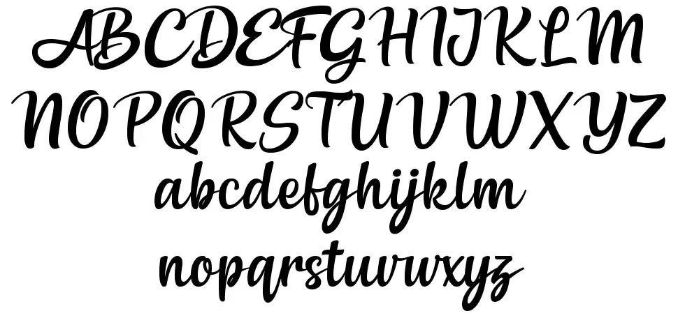 White Alliesfont specimens