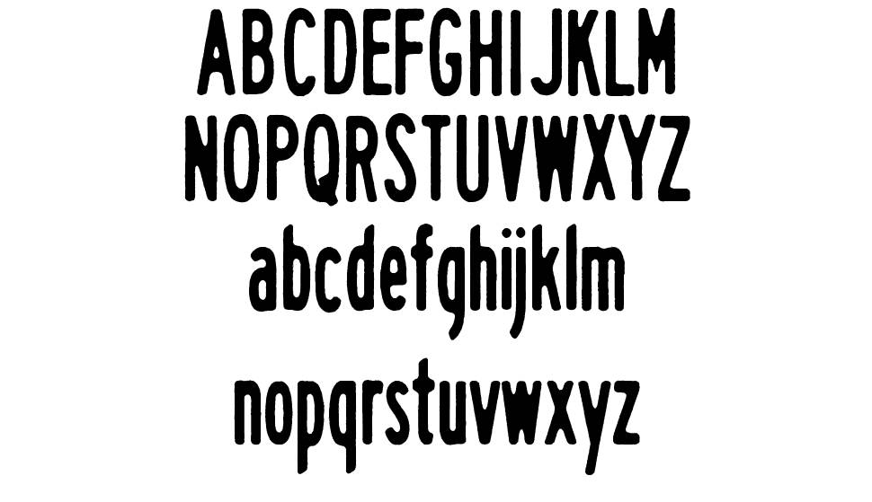 White Elk font specimens