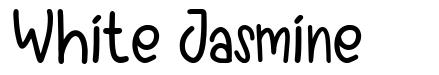 White Jasmine font