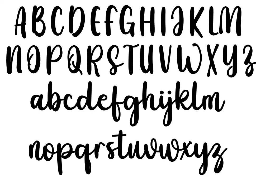 White Milk font by FreshtypeINK | FontRiver