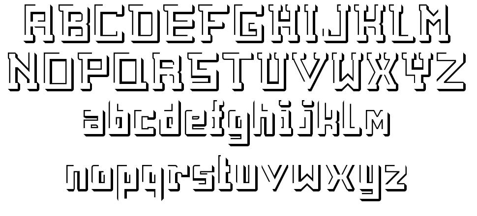 White Space font Örnekler