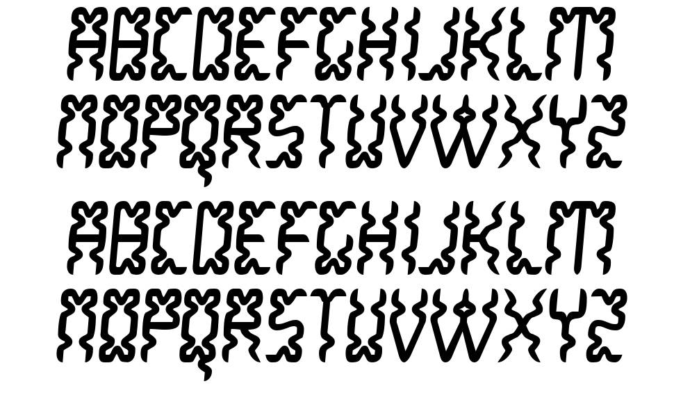 WhiteLake-Regular font specimens