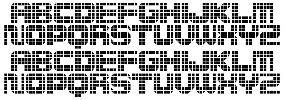 Wi/5Med Gridfont specimens