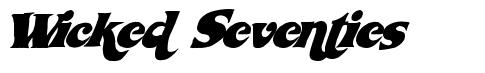 Wicked Seventies шрифт