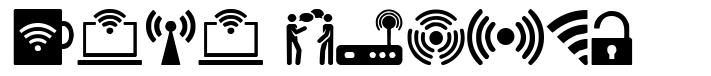 Wifi Icons carattere