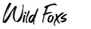 Wild Foxs font