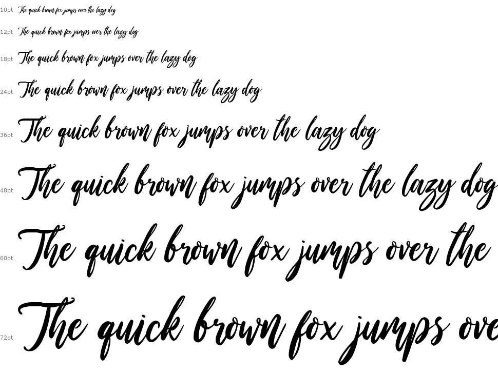 Wild Ones font Waterfall
