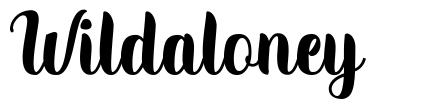 Wildaloney font
