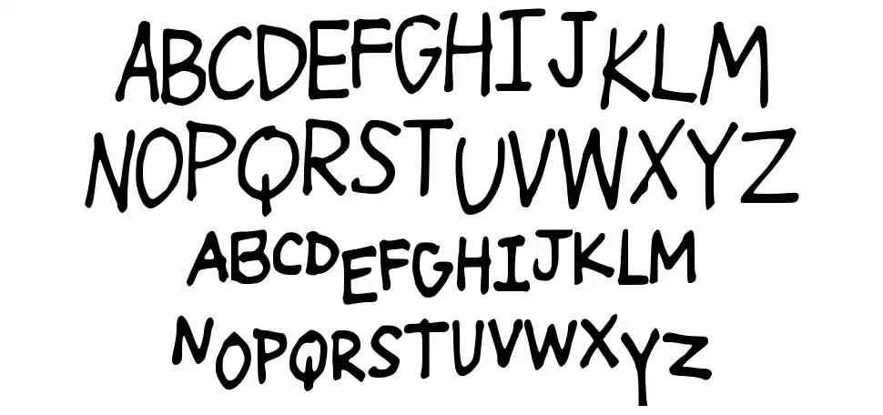 Wildfirefont specimens