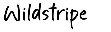 Wildstripe font