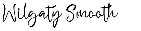 Wilgaty Smooth font
