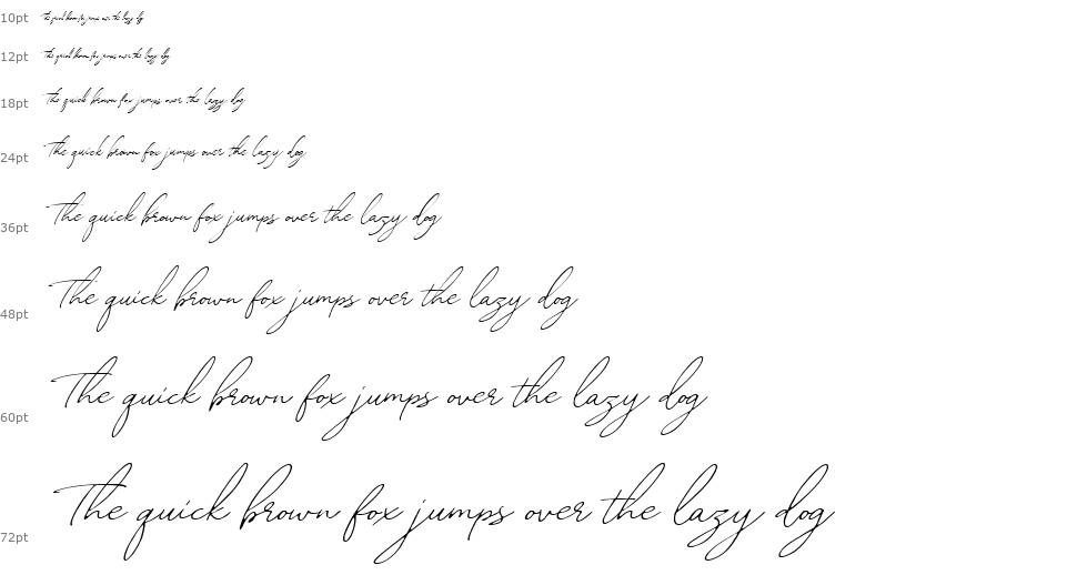 William Letter Signature písmo Vodopád