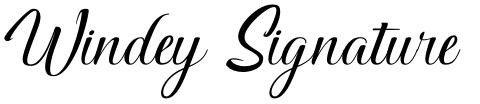 Windey Signature