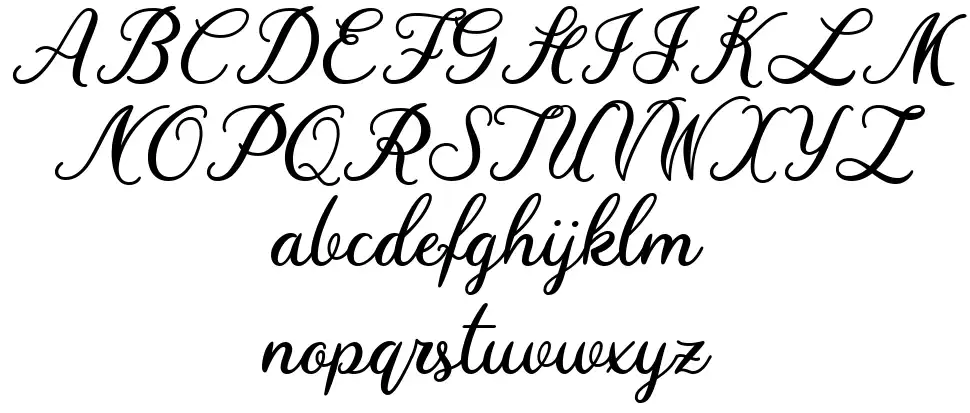 Wine Datefont specimens
