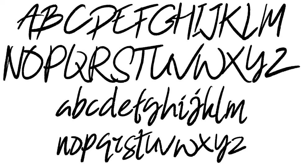 Winkdeep font Örnekler