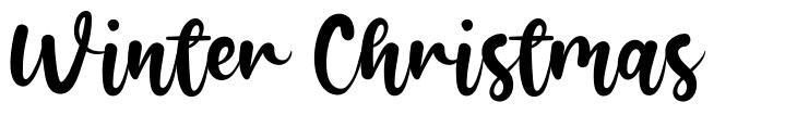 Winter Christmas font