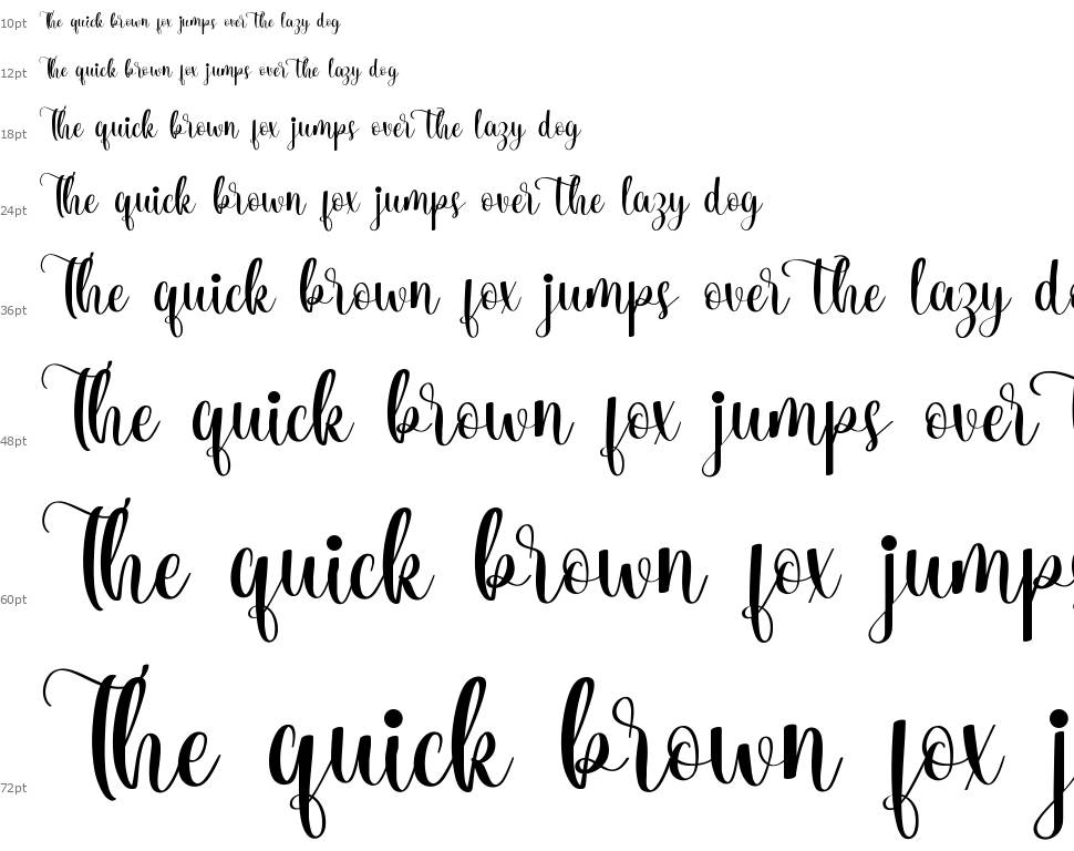 Winter Twisty Script font Şelale