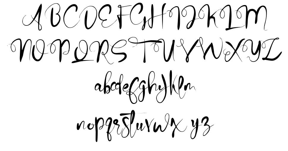 Winteria 字形 标本