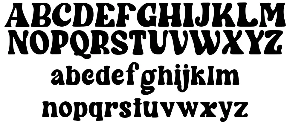 Wintter schriftart Vorschau