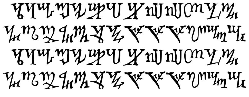 Witch of Thebes font