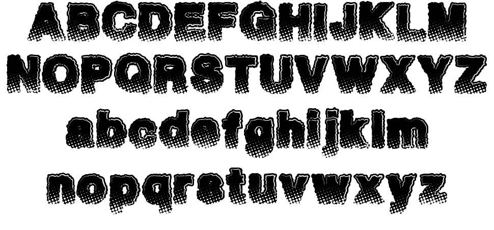 Witches Brew font specimens