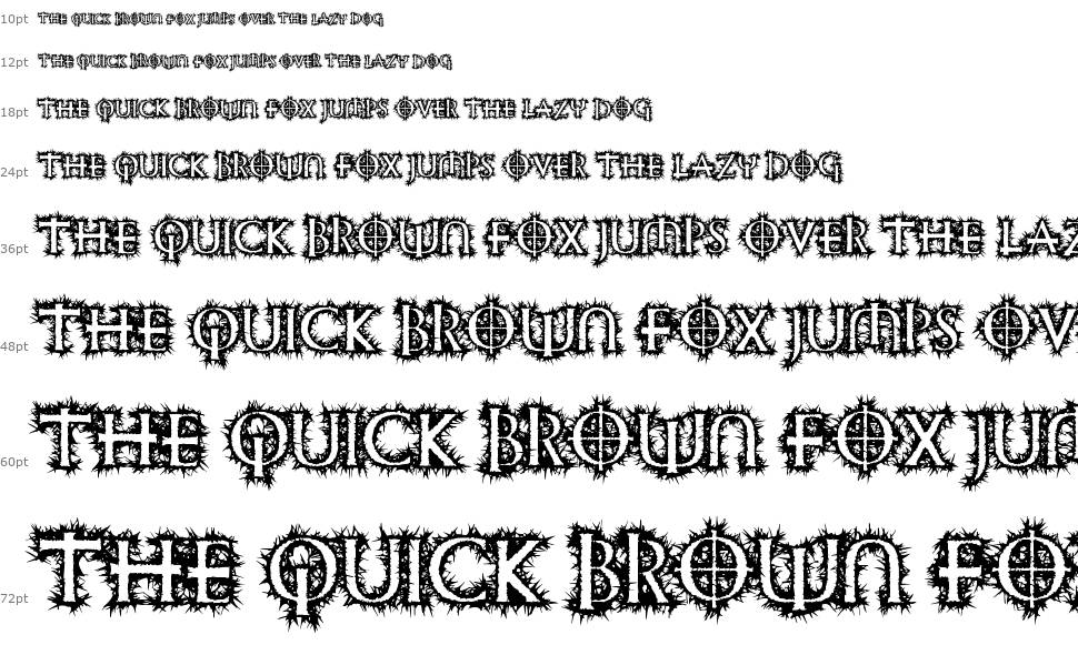 Witching Hour font Şelale