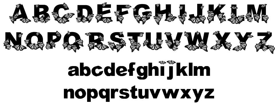 WL Royal Flutter font Örnekler
