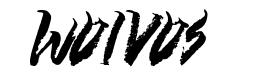 Wolvos font