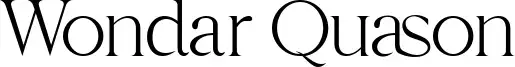Wondar Quason