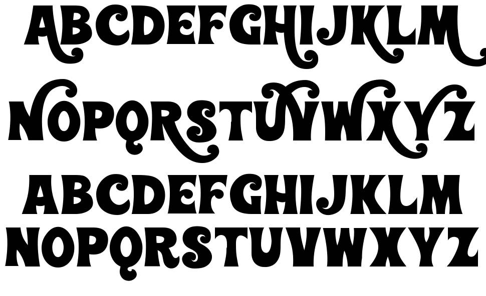 Wonderbar font specimens