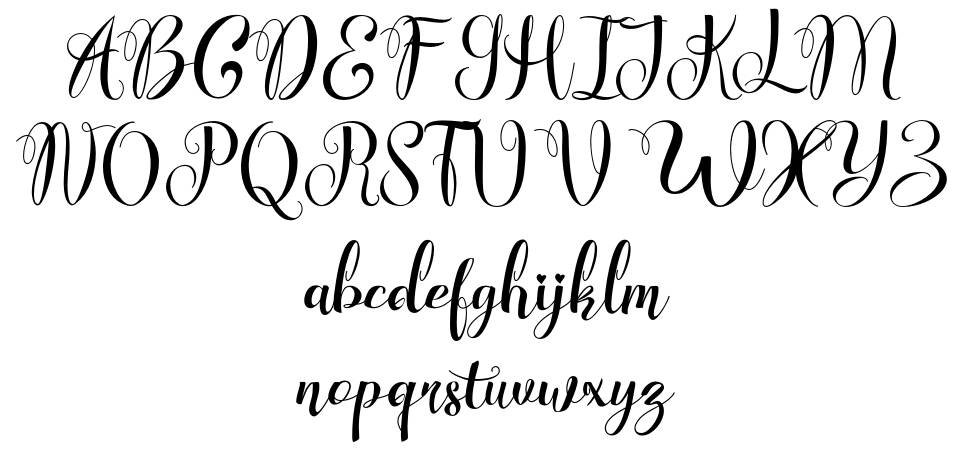 Wonderfebia font by FHFont | FontRiver