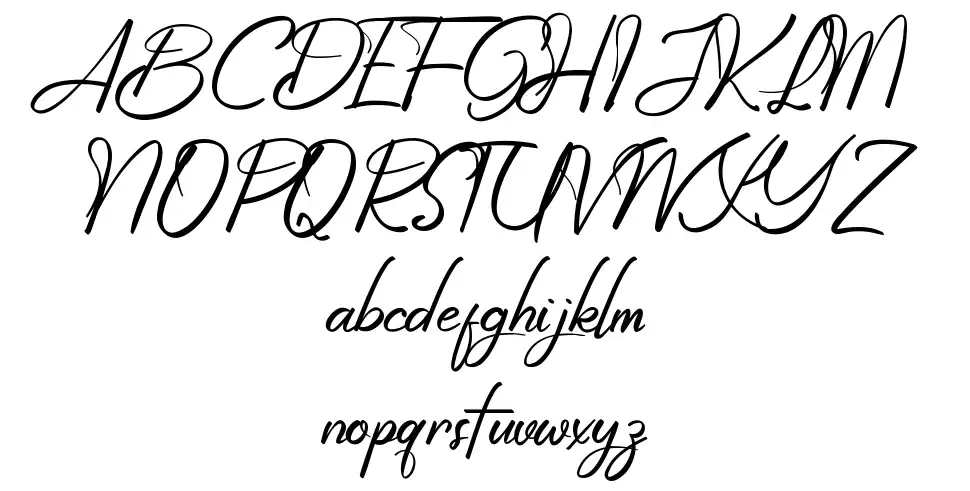 Wonderfuul Bewritten schriftart