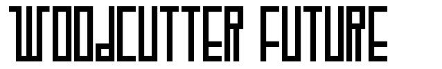 Woodcutter Future шрифт