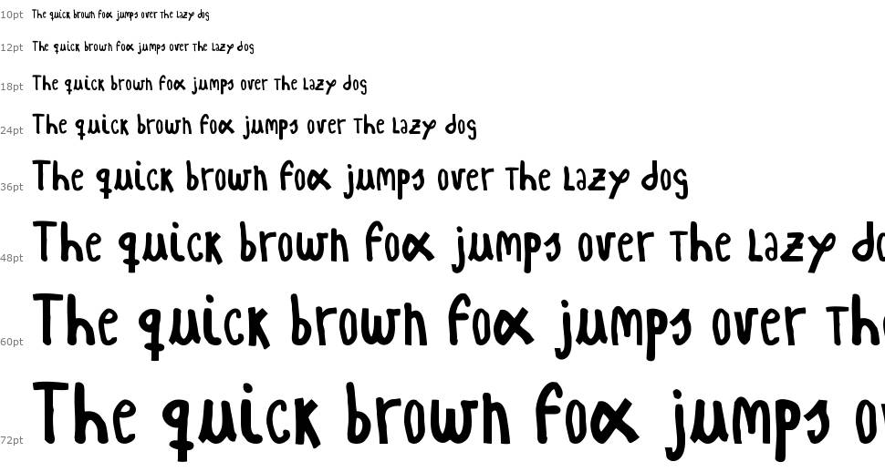 Woodcutter Simple Font písmo Vodopád