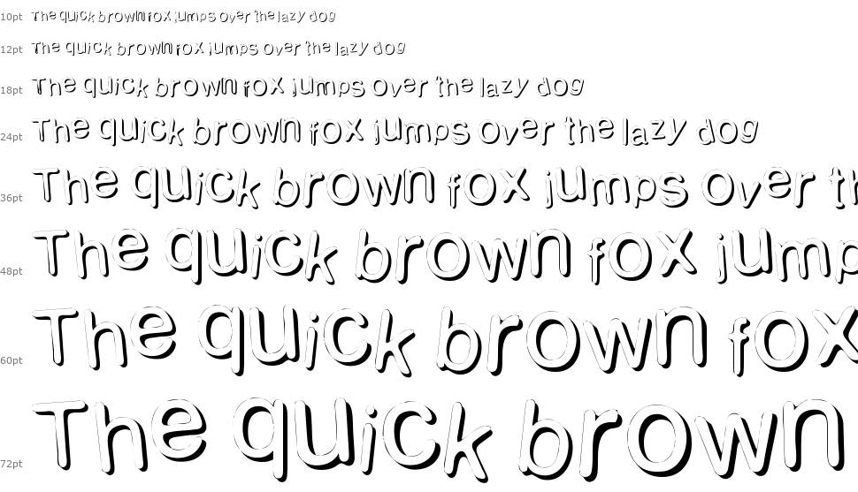 Woodcutter Sutil Shadow font Waterfall