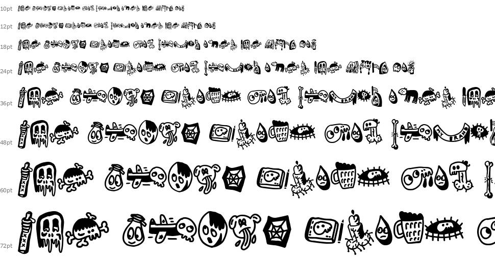 Woodcutter's DrawnX písmo Vodopád