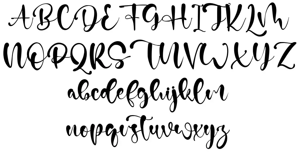 Woodinefont specimens