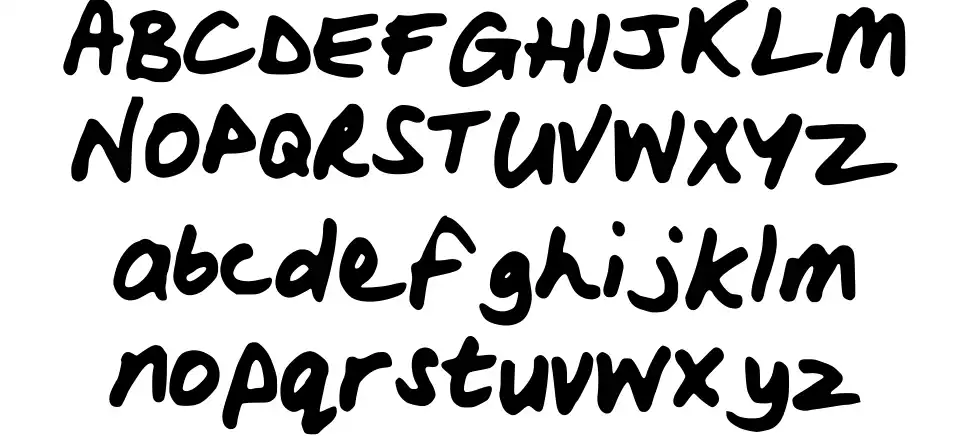 Woods Scriptfont specimens