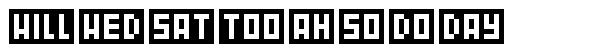 WordBits font
