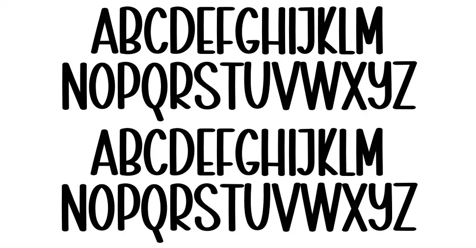 Workshop font specimens